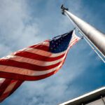 Flagpole Solar Powered Lights