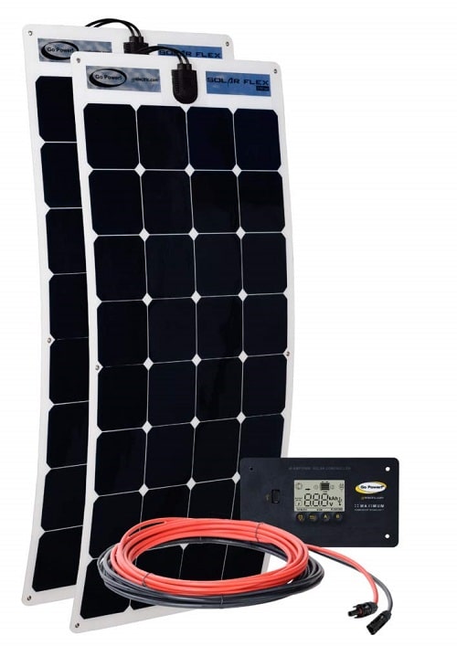 Go Power Flexible Solar Panel Kit 200 Watts