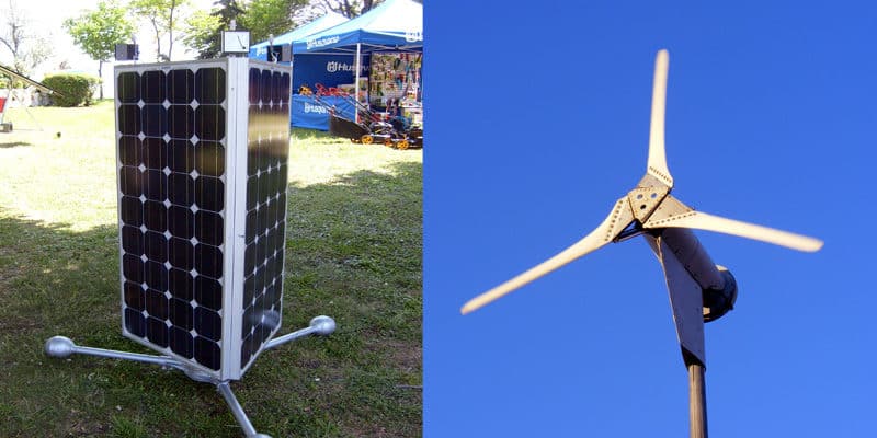 Wind Solar Hybrid Charge Controller