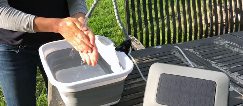 GoSun Flow Water Purifier and Hand Wash Basin