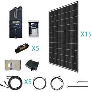 Renogy 4800W Solar Cabin Kit