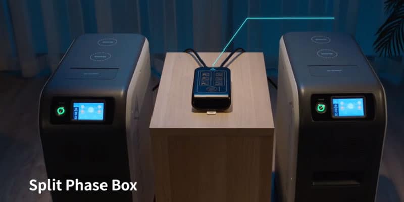 Bluetti EP500 with Split Phase Accessory Box