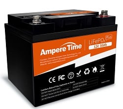 Ampere Time 12V 50Ah LiFePO4 Battery