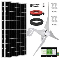 Eco-Worthy 600W Hybrid Solar-Wind Kit