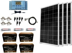 WindyNation 400W Solar Kit
