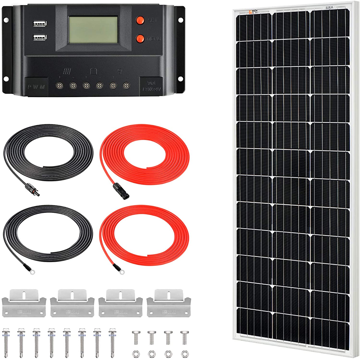Rich Solar 100W Solar Kit