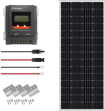 newpowa 200w solar panel kit