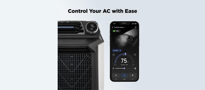 EcoFlow wave Mobile app