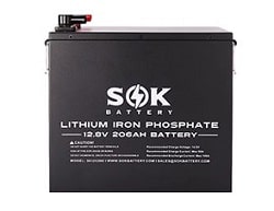 SOK Battery 200Ah LiFePO4 Battery Pack