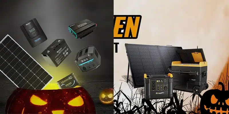 Portable Solar Panel Deals for Halloween 2022