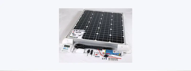 SunStore 140W MPPT Solar Charger Vehicle Kit