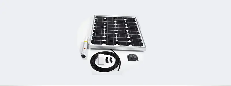 SunStore 45W Solar Charger Vehicle Kit