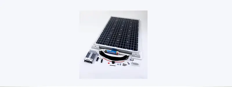 SunStore 80W MPPT Solar Charger Vehicle Kit