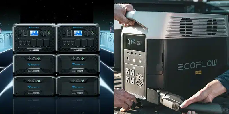 EcoFlow Delta Pro vs Bluetti AC500