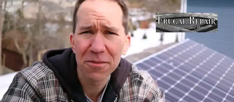 FrugalRepair Grid-Tie Solar Power System Youtube Review