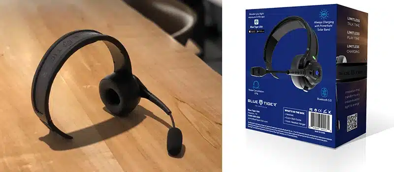 Blue Tiger Solare Solar Headset for Communicaions