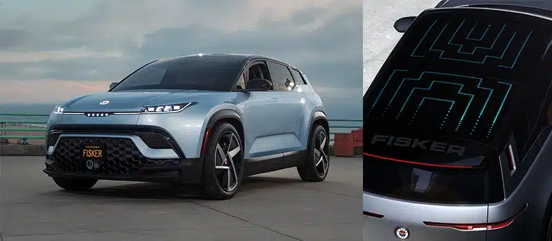 Fisker Ocean Solar Car