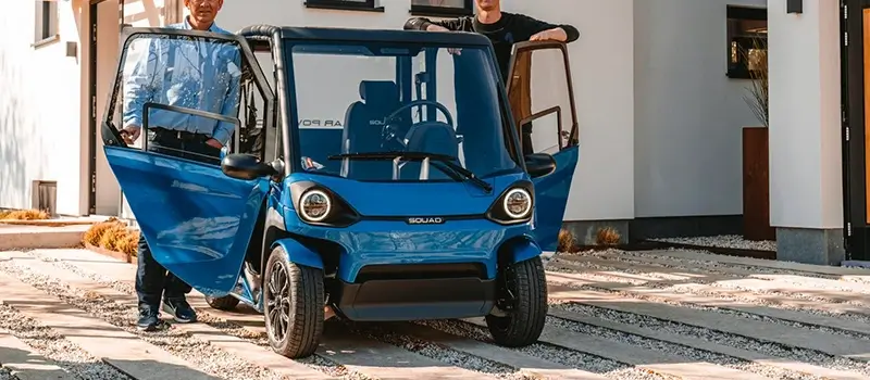 Squad Solar City Car