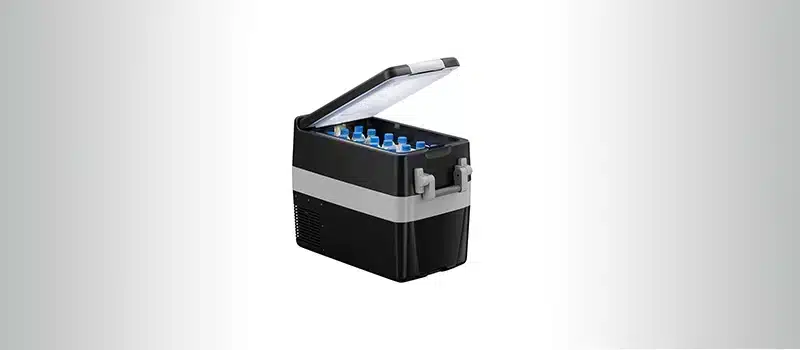 BougeRV 42-Quart Solar Car Refrigerator