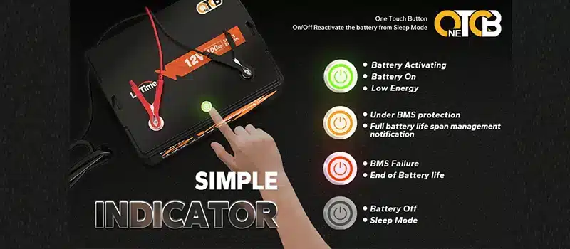 LiTime 100Ah 12V LFP Battery One-Touch Control