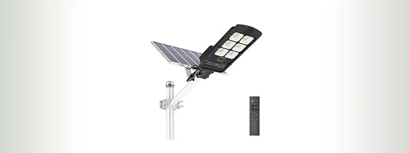 Tenkoo 600W Solar Streetlight - 10000 Lumens