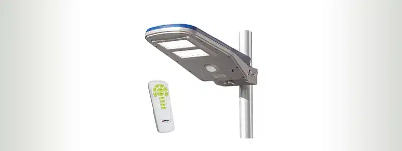 Wagan 2000-Lumen Solar Street Lamp