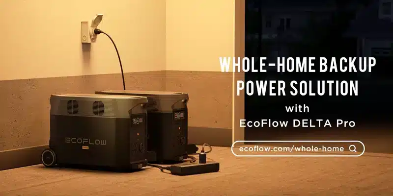 EcoFlow Whole-Home Backup Power Solution