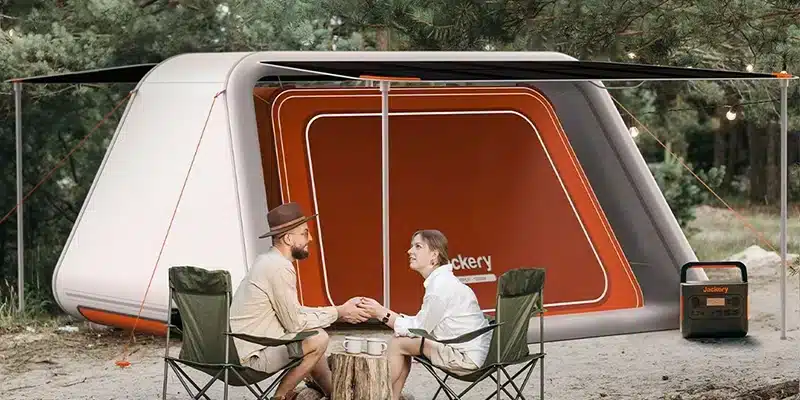 Jackery LightTent-AIR Camping Tent with Solar Panels