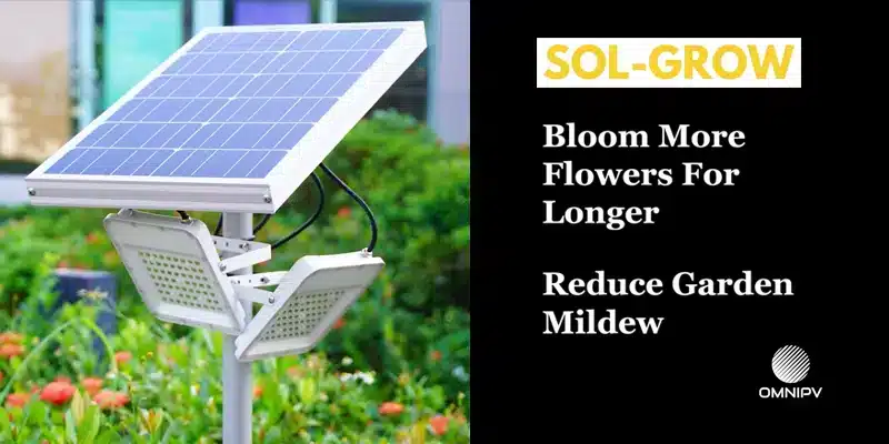 OmniPV Sol-Grow Solar LED Grow Light