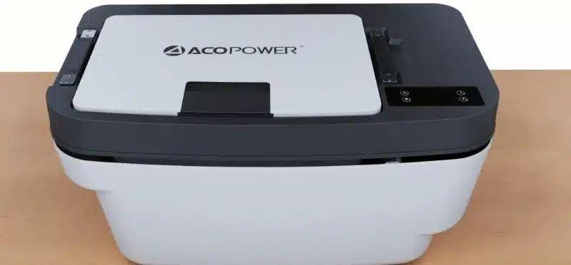 AcoPower Portable Fridge for Tesla